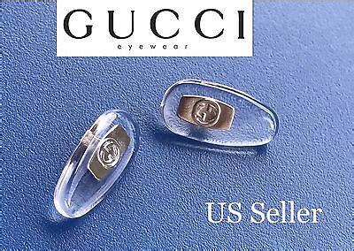 gucci glasses nose pad replacement|gucci optical 11780.